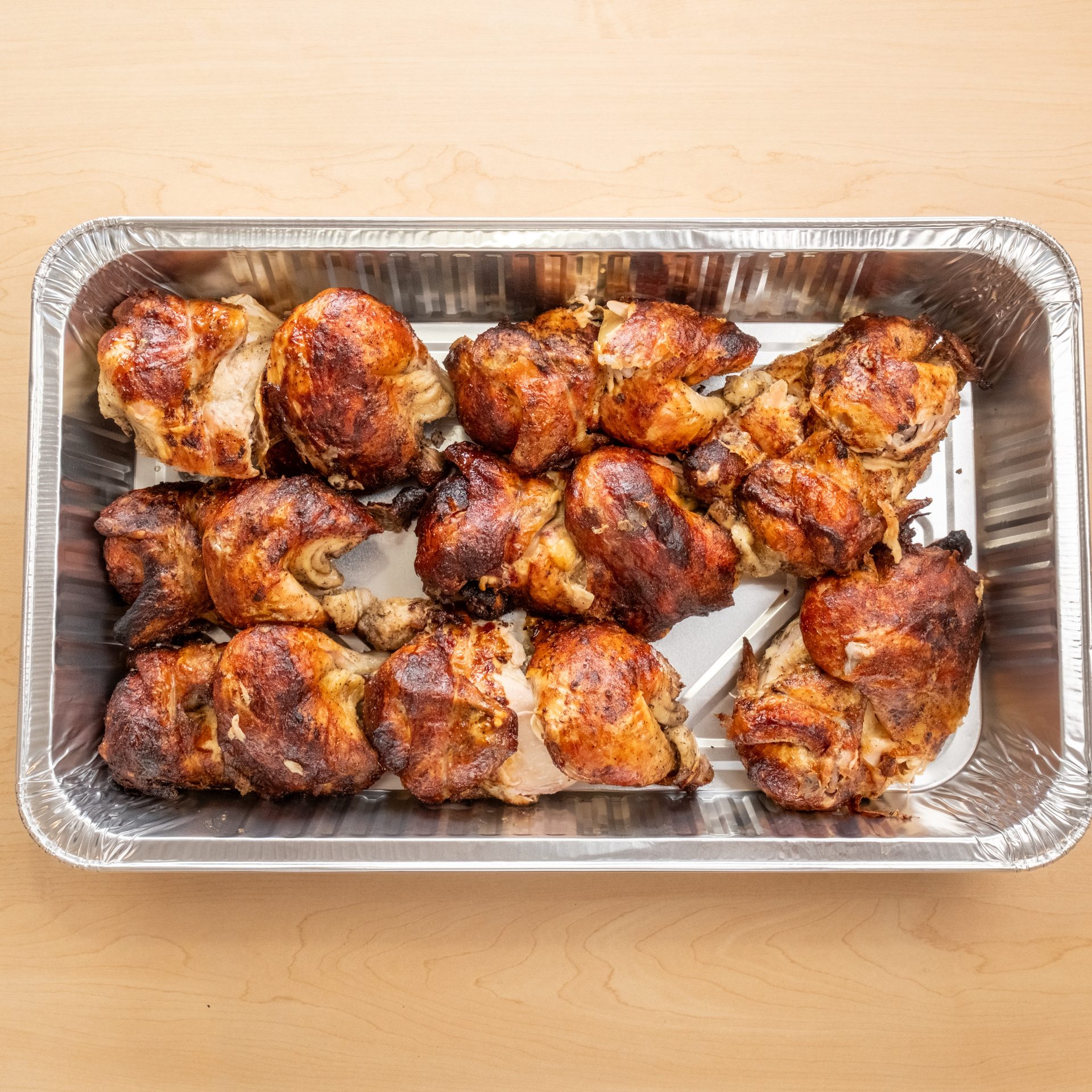 Rotisserie chicken, made fresh every day