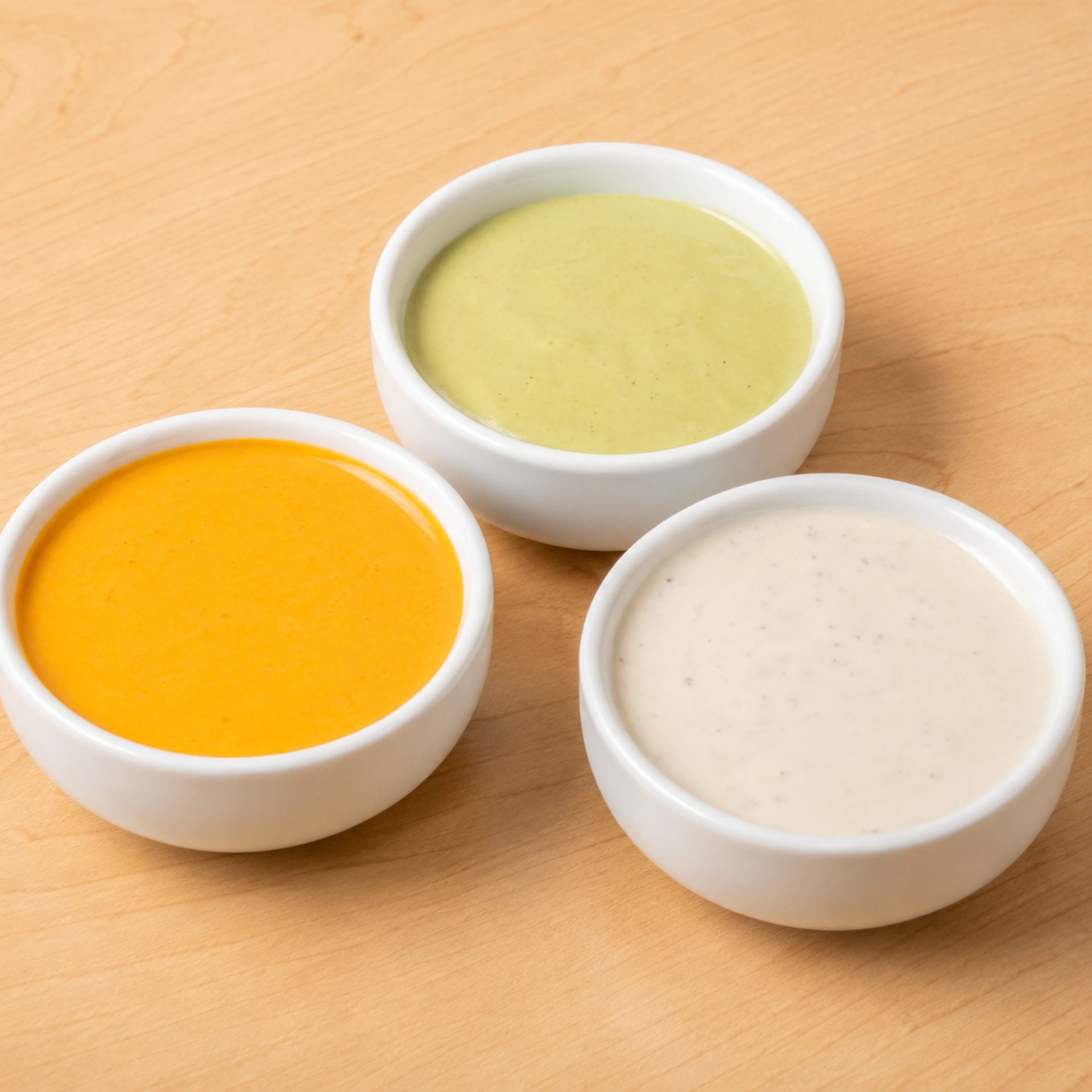 Our homemade sauces