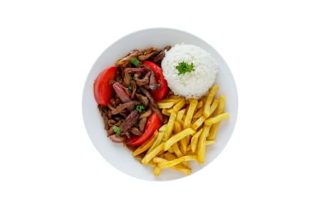Meal #7 Lomo Saltado (Beef Stir Fry).
