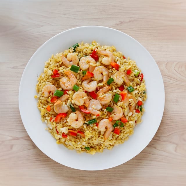 Meal #17 Shrimp Fried Rice.