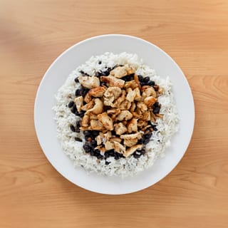 Meal #11 Chicken with Rice & Beans Bowl