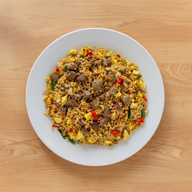 Meal #15 Beef Fried Rice.